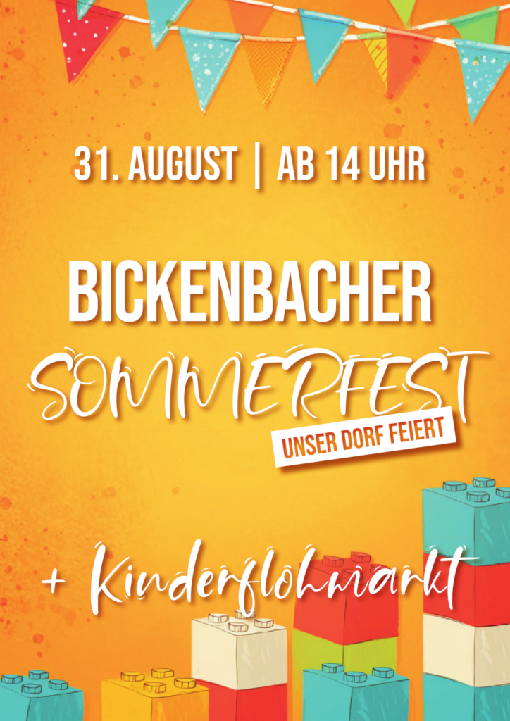 Bickenbacher Sommerfest (unser Dorf feiert)