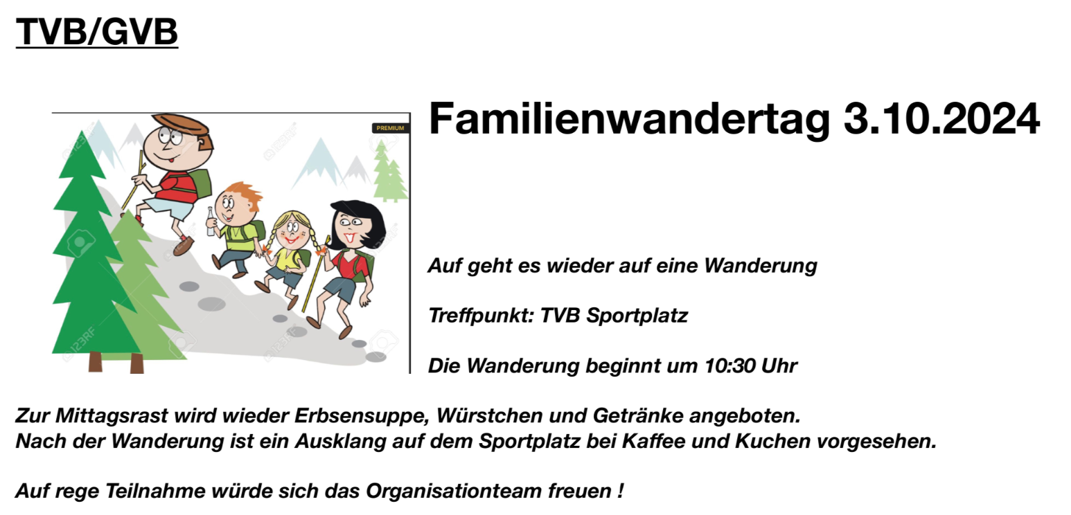 Familienwandertag